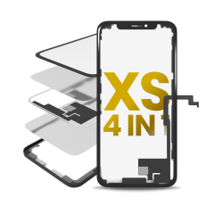 4 in 1 Long Flex (Digitizer Touch With Glass + OCA + Frame Pre-installed) For iPhone XS (OCA Master)