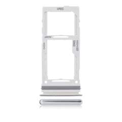 Dual Sim Card Tray For Samsung Galaxy A72 (A725 / 2021) (Awesome White)