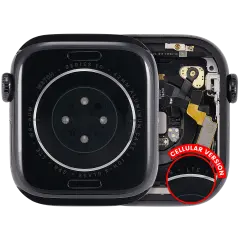 Housing Assembly Compatible For Watch Series 10 (42MM) (Used OEM Pull: Grade A) (Cellular Version) (Aluminum / Jet Black)
