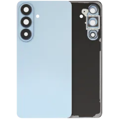 Back Cover Glass With Camera Lens For Samsung Galaxy S26 Plus (Aftermarket Plus) (Sky Blue)